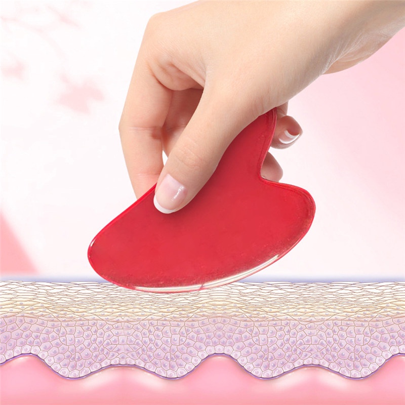 TK Massage Beeswax Guasha Scraping Solid Resin Massage Scraper Face Massager Acupuncture Gua Sha Eye Face Board