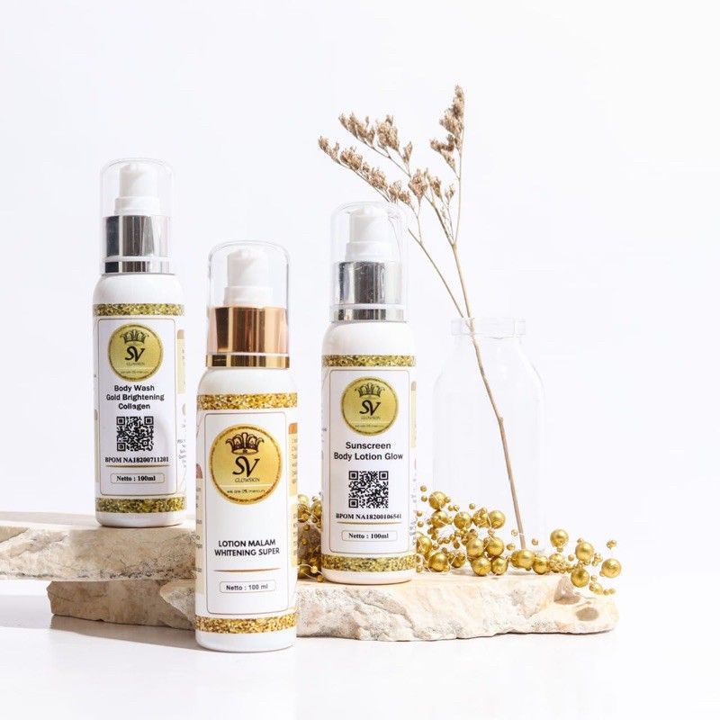 PAKET BODY LOTION SUPER SV GLOW