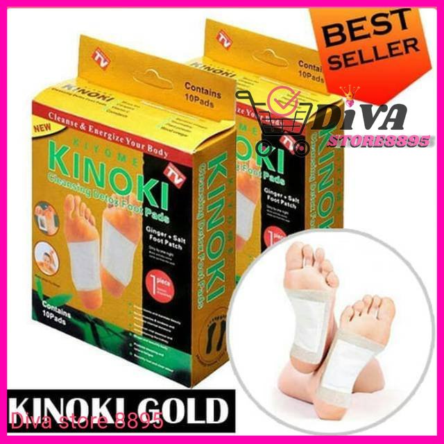 Koyo Kaki KINOKI Gold Terapi Kolesterol Rheumatik Pegal Pegal isi 10pc