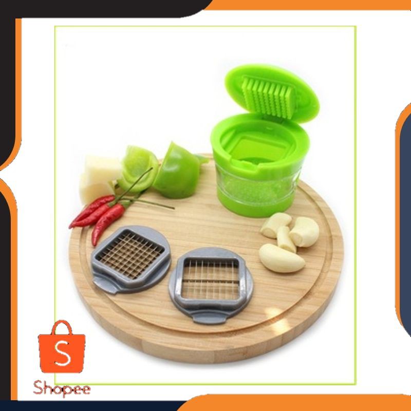 Alat Pengiris Bawang Garlic Chopper Pemotong Bawang PERALATAN MASAK WW 123