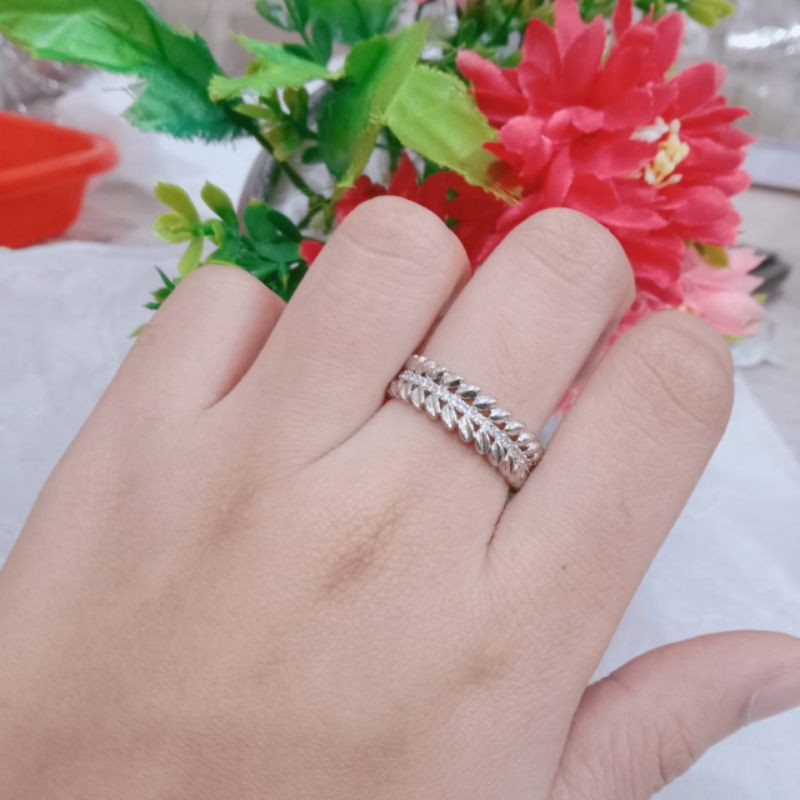 cincin xuping mutiara kecil