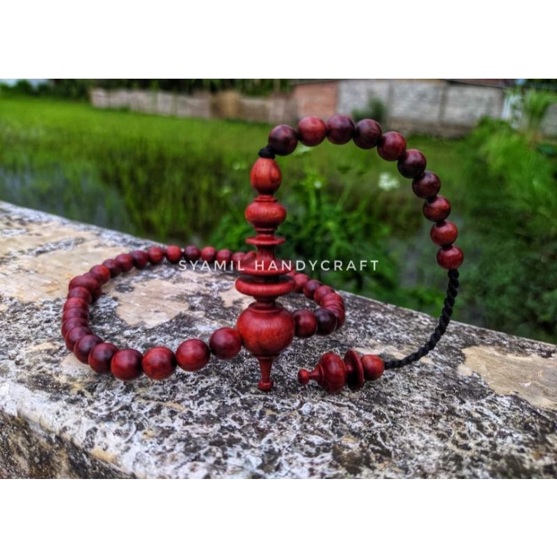 tasbih 33 akar nagasari dim 8mm