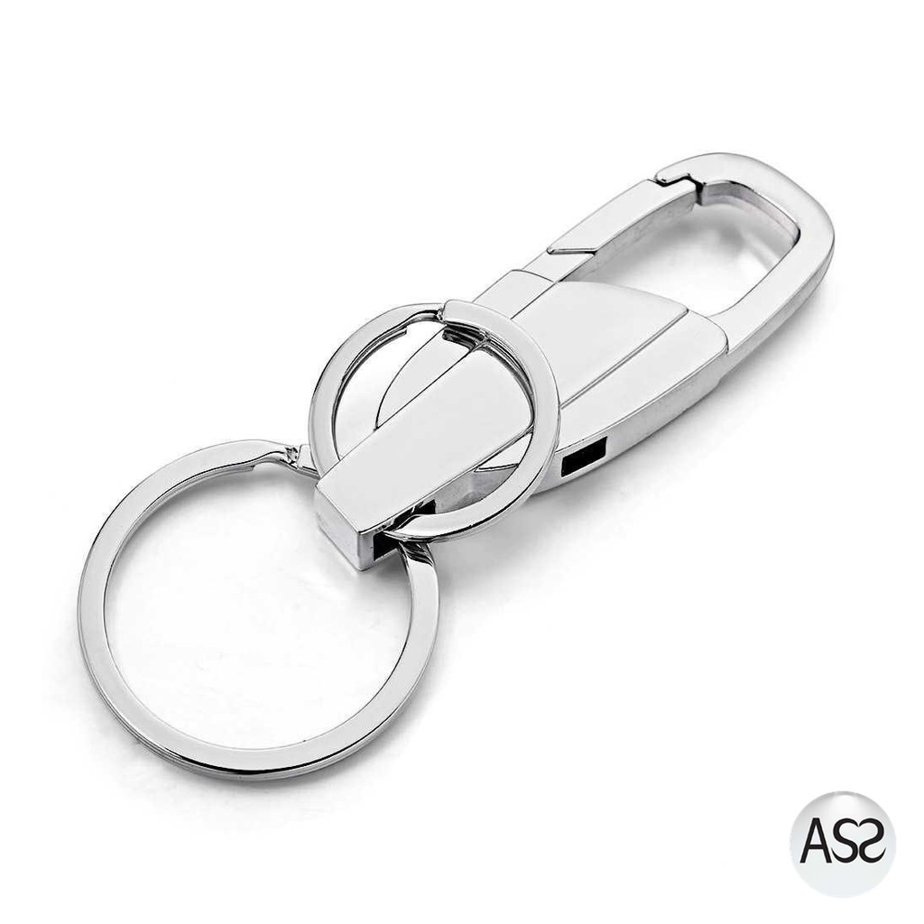 ASS Shop - SANYU Gantungan Kunci Carabiner Keychain Stainless Steel - K372