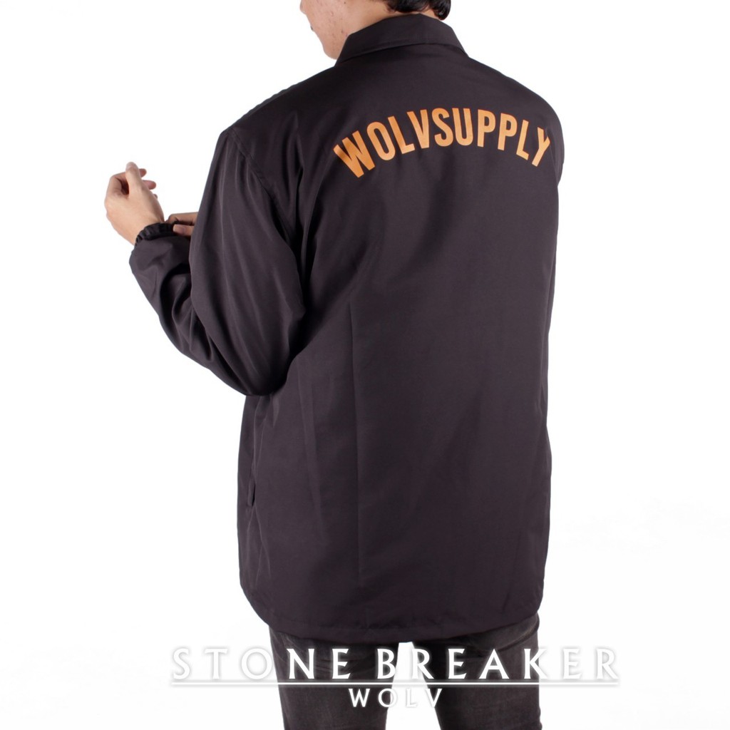 Jaket Coach Supply Jaket Parasut Pria Wolv