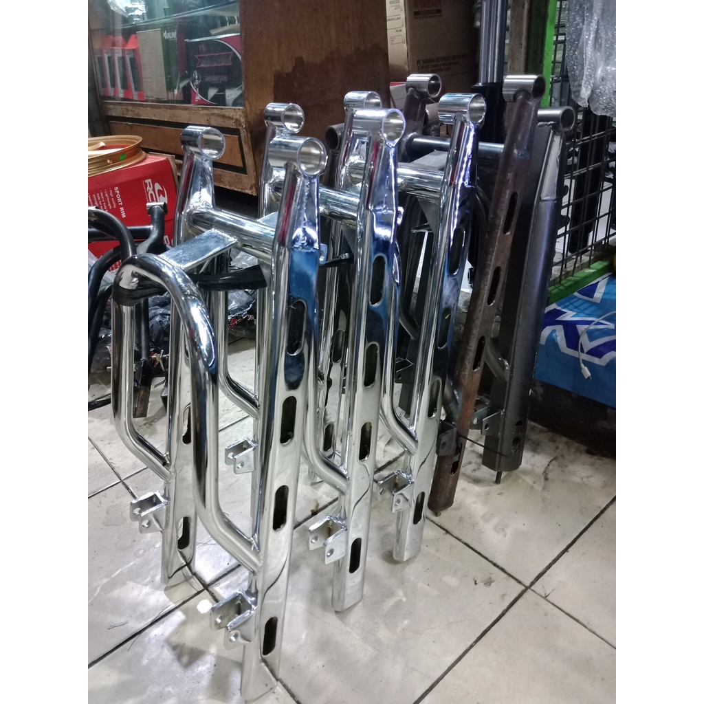 arm rx king swing arm rx king supertrack oval besi lubang model b pro las rapi full crome