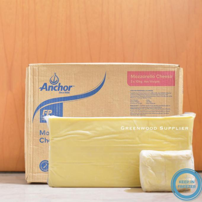 

Keju Mozarella Anchor / Mozzarella Cheese Anchor (10KG - Ekspedisi)