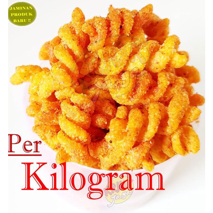 

Makaroni Ulir Kecil Pedas ( Curah / Kiloan )