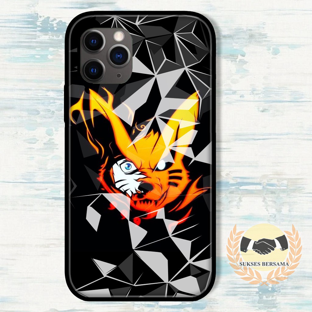 Softcase Diamond NARUTO Realme C1 C2 C3 U1 2 2 Pro 3 Pro 5 5i 5s Pro 6 Pro X Xt C11 C15 C12 BSB5445