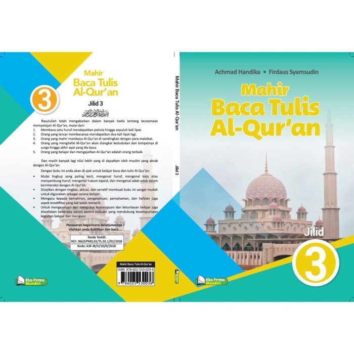 

Hari Ini Mahir Baca Tulis Al-Qur'An Jilid 3 Berkualitas