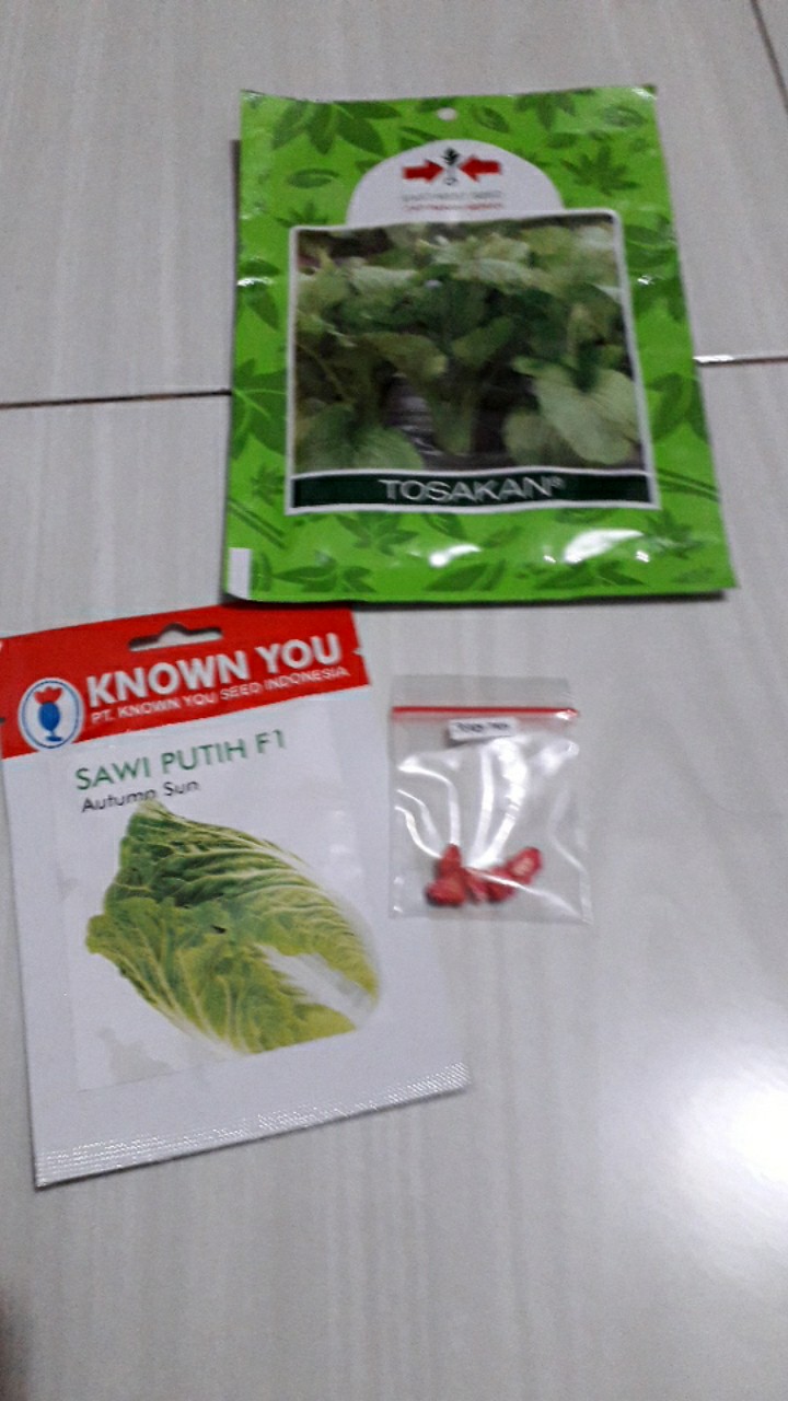 Benih Sawi Pakchoy Nauli Cap Panah Merah Repack