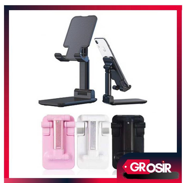 Grosir - S816 Phone Holder HP / Dudukan HP Anti Slip / Stand Holder HP / Liftable Foldable /