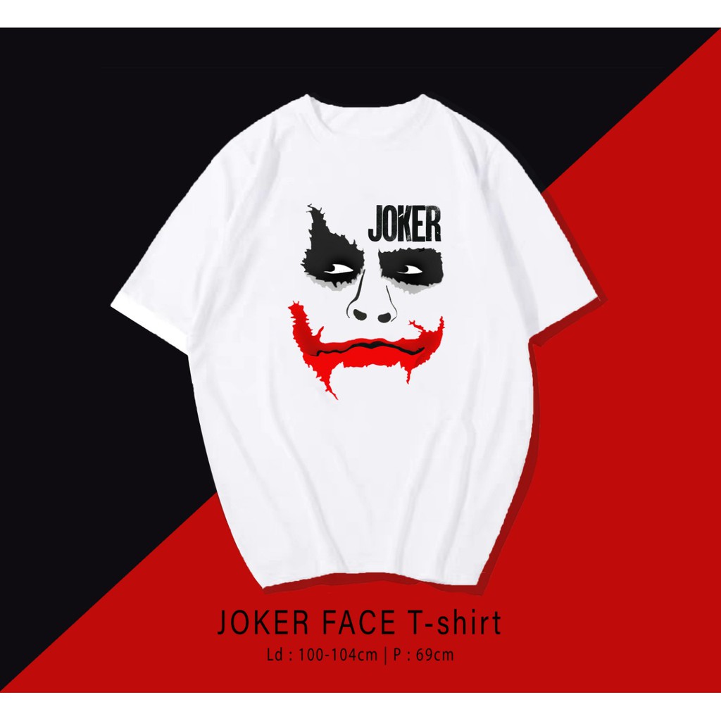 JOKER FACE MUKA JOKER FILM ART PREMIUM QUALITY  / TERMURAH