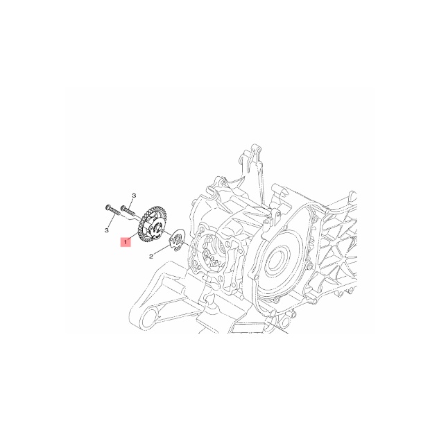 POMPA OLI MIO M3 S Z SOUL GT FINO XRIDE X-RIDE GEAR 125 FREEGO FREE GO FAZZIO ORIGINAL YGP 2PH-E3300-10