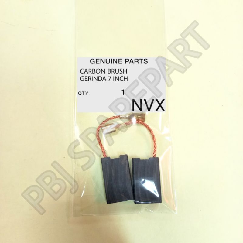 carbon brush arang cb sepul untuk gerinda 7" gerinda 7 inch