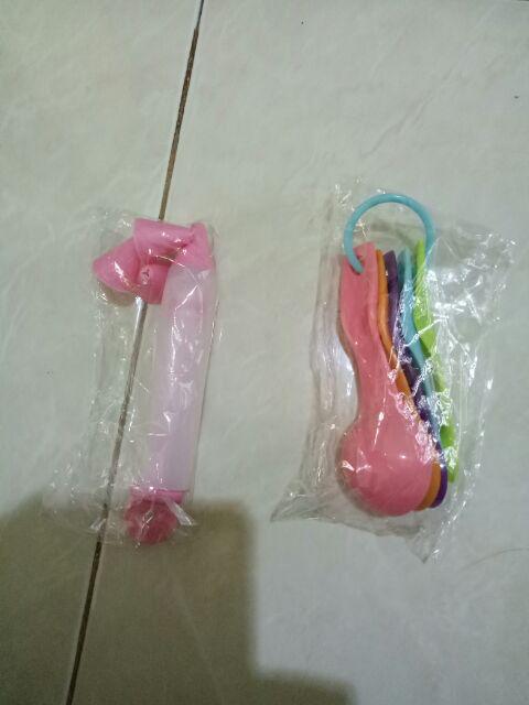 Pena Dekorasi Coklat Kue Bahan Silikon 4 Spuit Chocolate Deco Pen