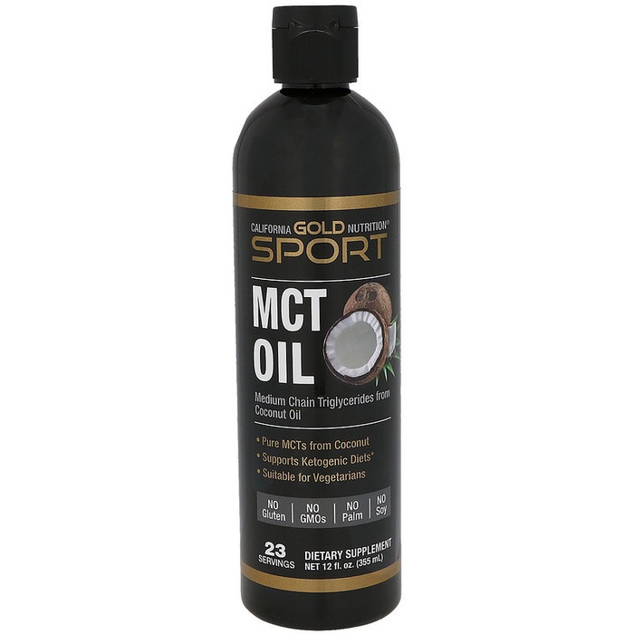California Gold Nutrition MCT Oil Sports 355 ml CGN MCT Oil VCO