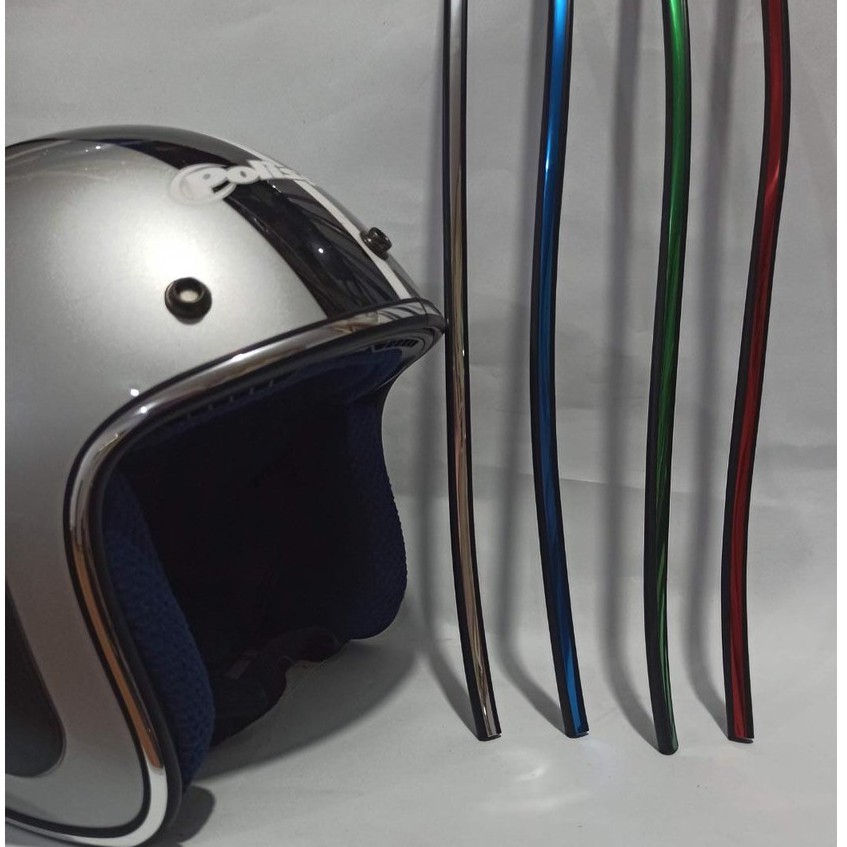 List Karet Helm 96 cm  list chrome list universal List helm bogo/ List karet Helm/ List Chrome Helm