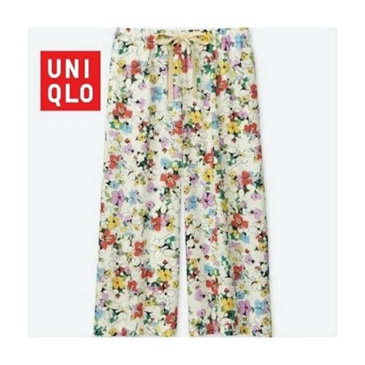 UNIQLO CULOTTE 7/8 WIDE DRAPE/KULOT UNIQLO TERBARU/KULOT ORIGINAL UNIQLO CELANA WANITA
