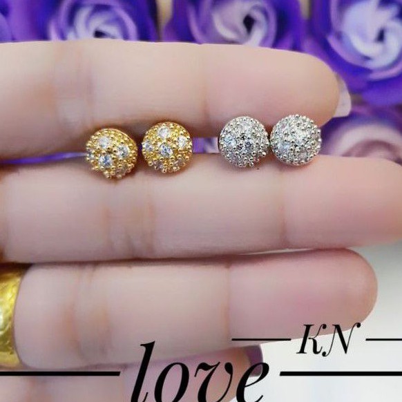 xuping anting lapis emas 18k 0419l