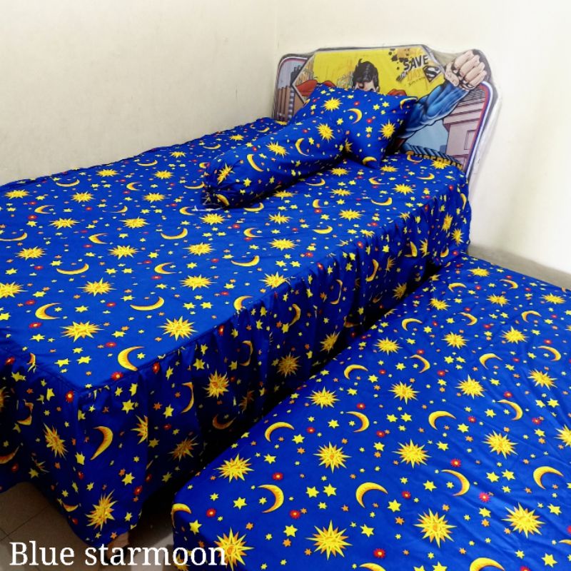 sprei bed sorong anak/ sprei dorong bintang