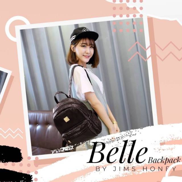 JIMSHONEY BELLE BACKPACK TAS RANSEL CEWEK