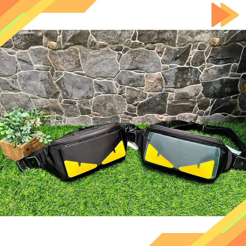READY STOK Waistbag F Eyes monster Diabolic Belt Bag Tas Pinggang