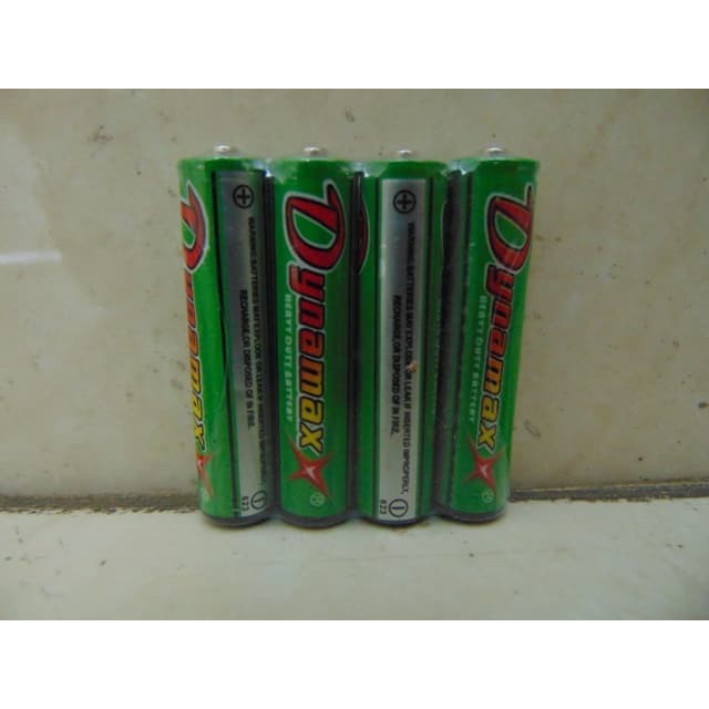 Baterai Ukuran Size AAA A3 1.5V Dynamax Ultra Black Murah Berkualitas