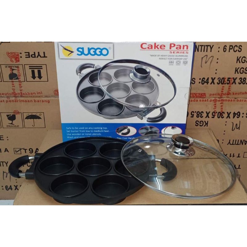 Cetakan martabak 7 lubang mini SUGGO
