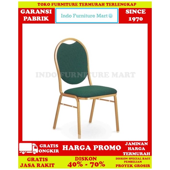 FreOkir Kursi Susun Banquet Tamu Serbaguna Cafe Tumpuk Chitose Jiro O