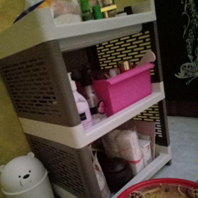 Rak Susun Rak Plasik Serbaguna Rak Portable Olymplast Susun 3