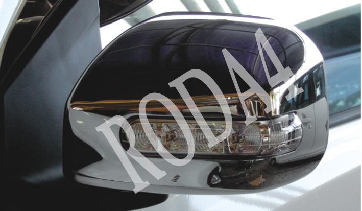 Cover Spion Ayla tipe D , M  Lampu 2014 - 2019 Chrome Mirror Cover