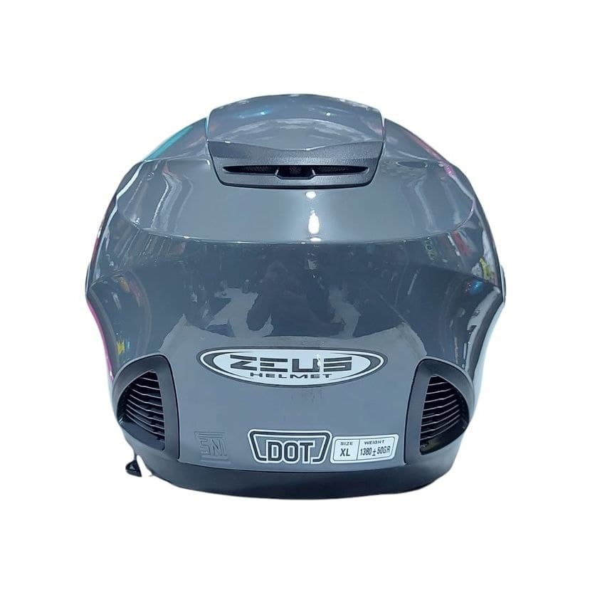 Helm Zeus ZS611 ZS 611 ZS-611 Half Face GREY