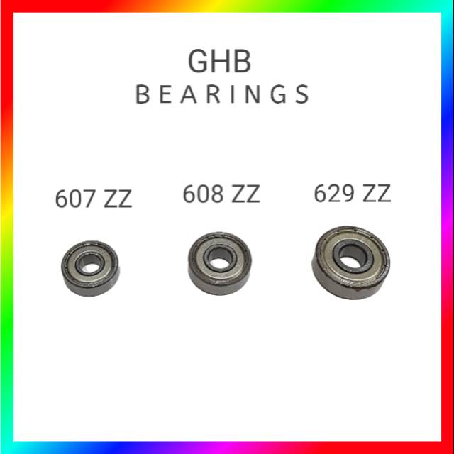 Laher Bearing GHB 607 zz 608 zz 627 zz 629 zz