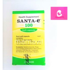 Santa E 100 iu isi 30  tablet / Vitamin kesuburan/ vitamin promil