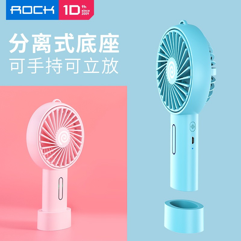 Kipas Mini Fan ROCK F2 Portable Mini Fan Kipas Original100%asli