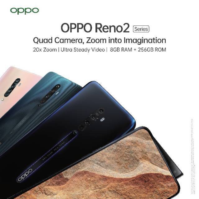 PROMO Cuci Gudang HP Oppo Reno 2 8/256 Garansi Resmi
