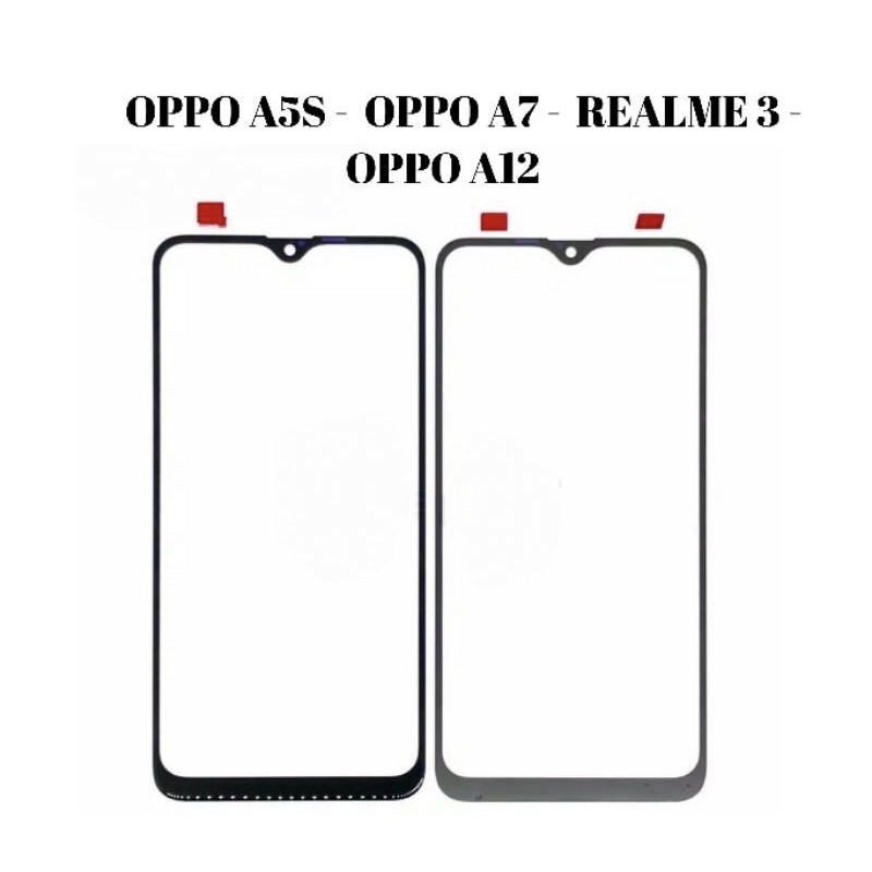 GLASS LCD  KACA LCD TOUCH SCREEN OPPO A5S  OPPO A7  REALME 3  OPPO A12 ORIGINAL