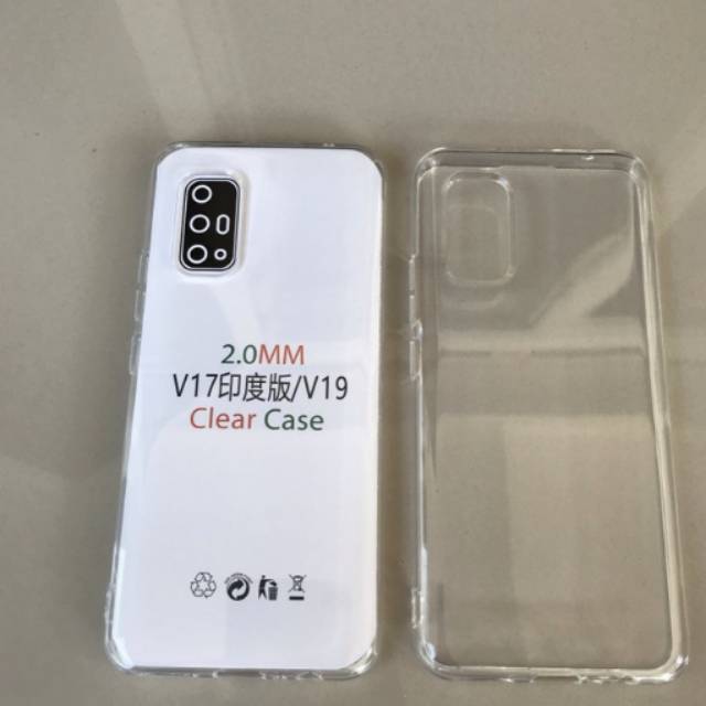 Vivo V19.V17.V17 Pro Silicone Case Soft Case Tpu Transfaran Clear