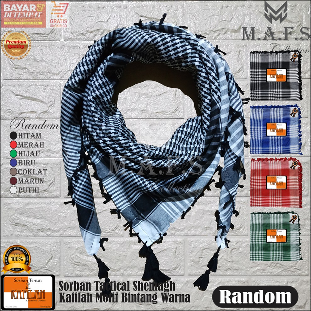 SORBAN TACTICAL SORBAN HAJI KAFILAH MOTIF