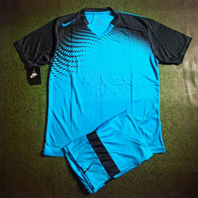STELAN JERSEY FUTSAL DAN SEPAK BOLA NIKE (BIRU HITAM)