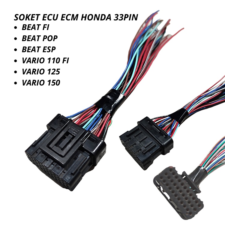 SOKET ECU ECM HONDA VARIO 125 / BEAT FI ESP