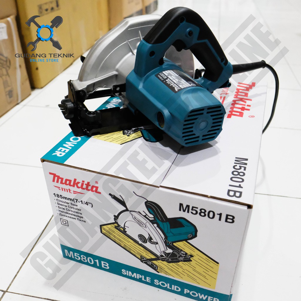 Circular Saw Makita M5801B - Gergaji Circle 7 Inch Makita M5801B