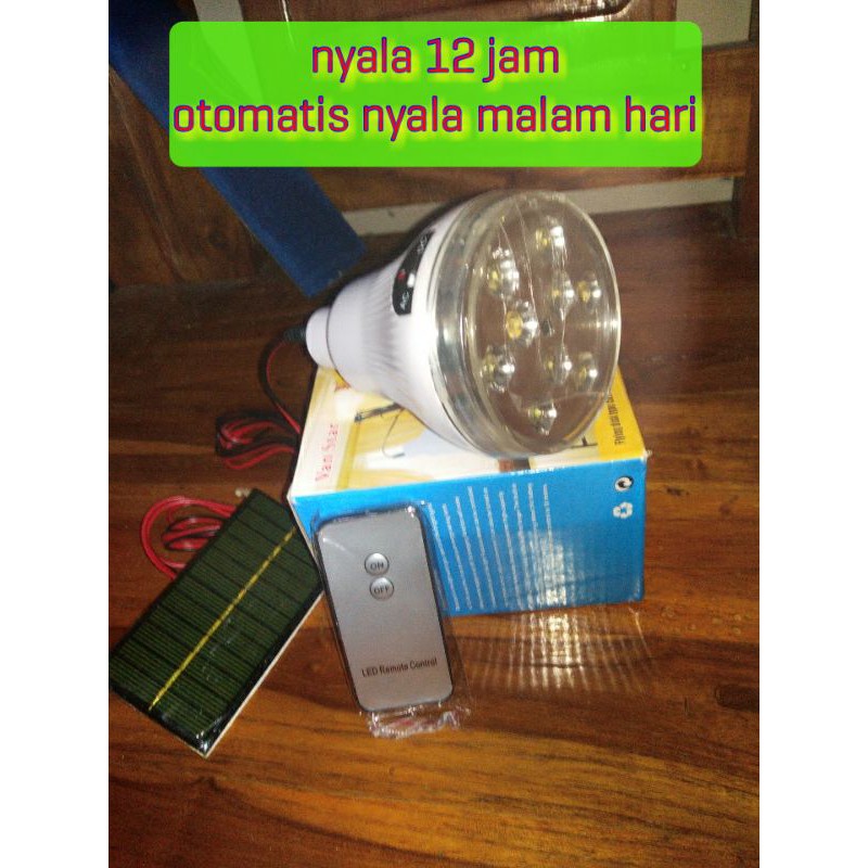lampu tenaga Surya otomatis dengan 3 mode nyala