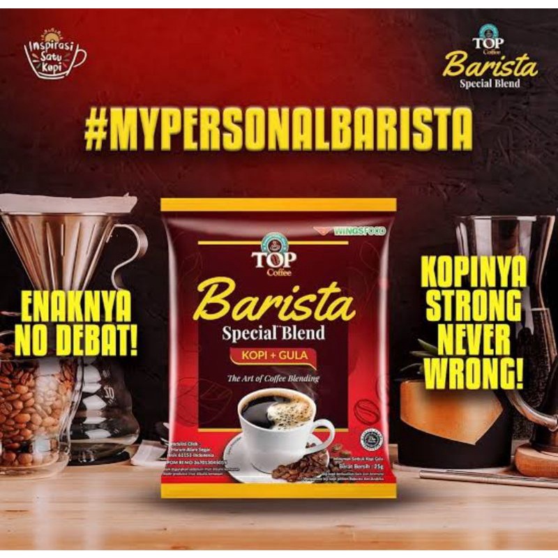 

(KSY)TOP KOPI BARISTA SPECIAL BLEND 5+5 @25GRAM