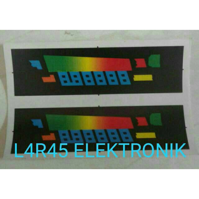 Stiker LCD Vario old 150 125 LED