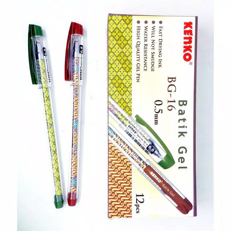 

PEN KENKO BATIK BG16 ISI 12PCS(Perlusin)