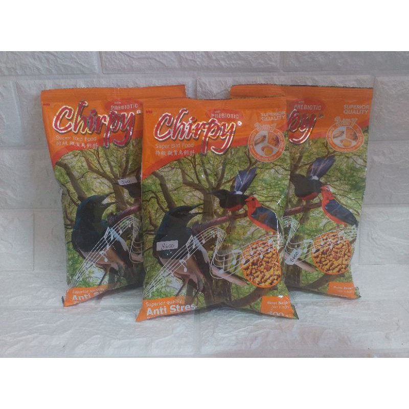 

Chirpy 3 in 1 (Gingseng, kuning telur, royal jelly) kemasan 400gr