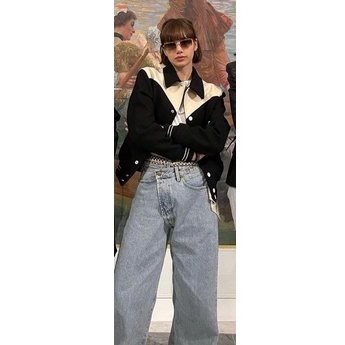 Celana Jeans Lisa Blackpink