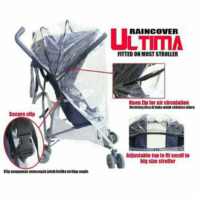 Ultima Raincover / Rain cover untuk stroller