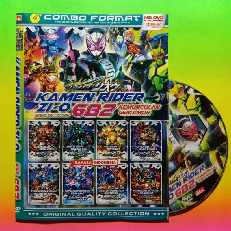 Kaset Film Anak Kartun Robot KAMEN RIDER ZI-O TERBARU.